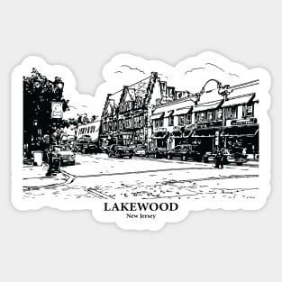 Lakewood - New Jersey Sticker
